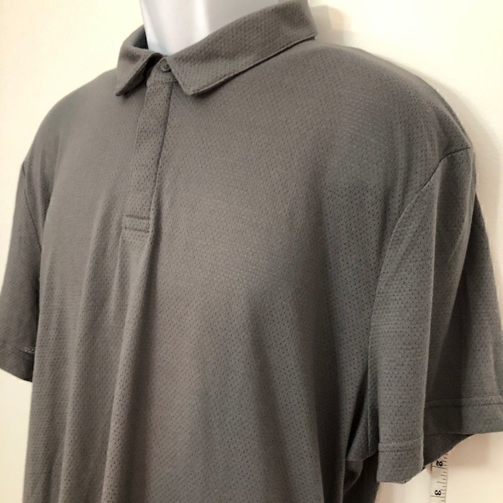 NWT Really Nice MSX Breathable Quick Dry Gray XL Polo!